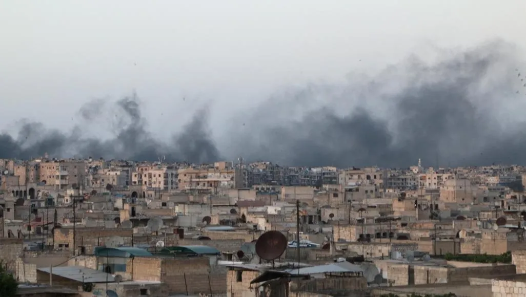 مرتزقة الاحتلال التركي تقصف أحياء حلب بالتزامن مع قصفها لتل رفعت