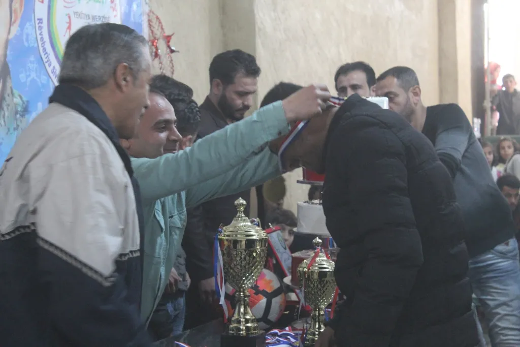 تكريم أبطال موسم عام 2019 لكرة القدم في منبج