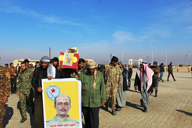 ​​​​​​​مزارُ الشّدادي يستقبلُ جثمان الشّهيد حمّود العربيد