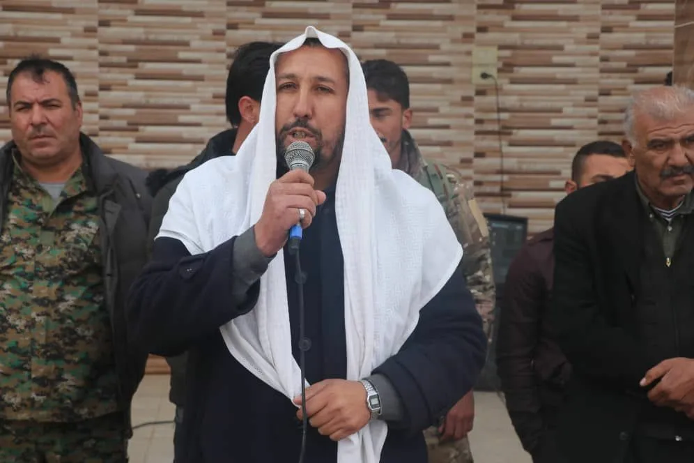 أهالي الشّدادي يشيّعون جثمان عضو قوّات الدّفاع الذّاتيّ عبد الحافظ حميد