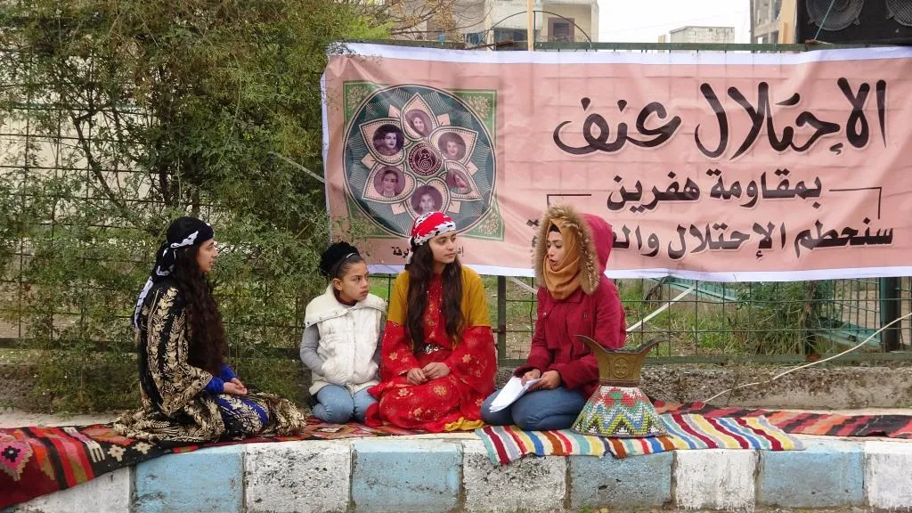 ​​​​​​​اعتصامٌ للحدّ من ظواهر العنف ضدّ المرأة