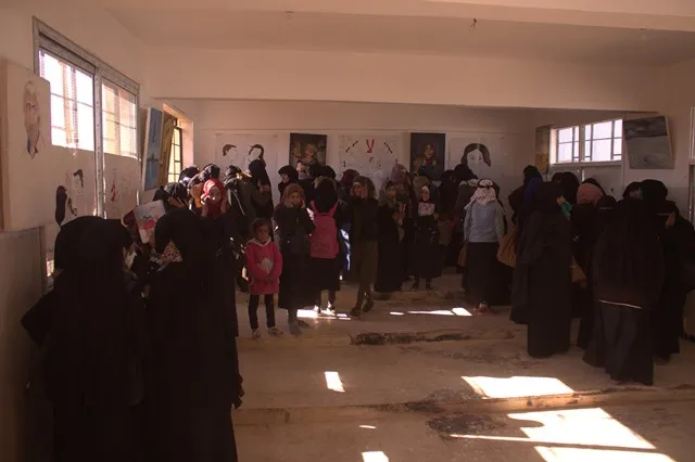 افتتاح معرض بريف دير الزّور تحتَ شعار "أعطوا المرأة حقوقها"