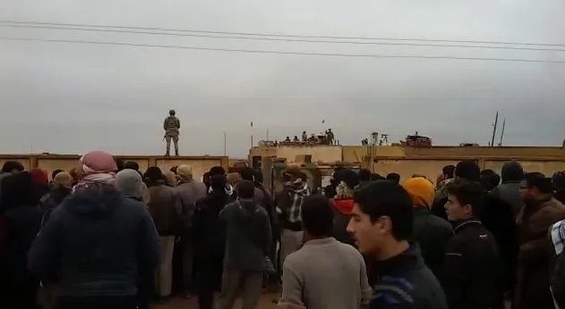 مظاهرات في المناطق المحتلة تطالب بخروج جيش الاحتلال وعودة قسد