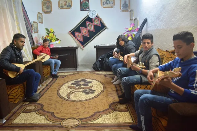 جهودٌ حثيثةٌ لتطويرِ المواهب الفنّيّة لدى أطفال ناحية تربه سبيه