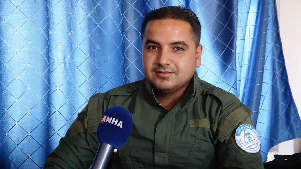 فريق إزالة الألغام يزيل أكثر من 18 ألف جسم متفجّر من الرقة