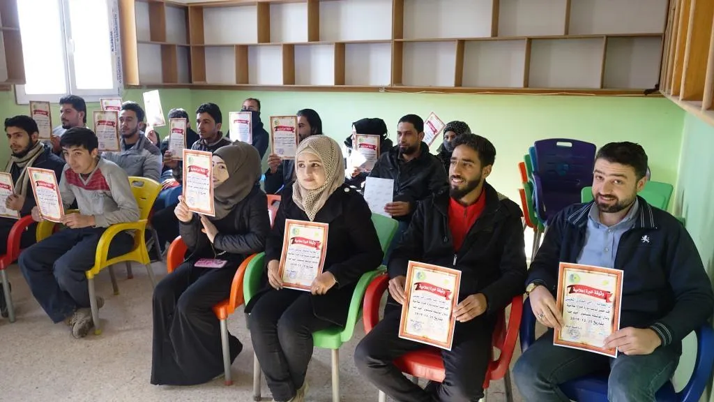 ​​​​​​​شبيبة الرقة تخرج الدورة الرابعة في الاعلام والحاسوب