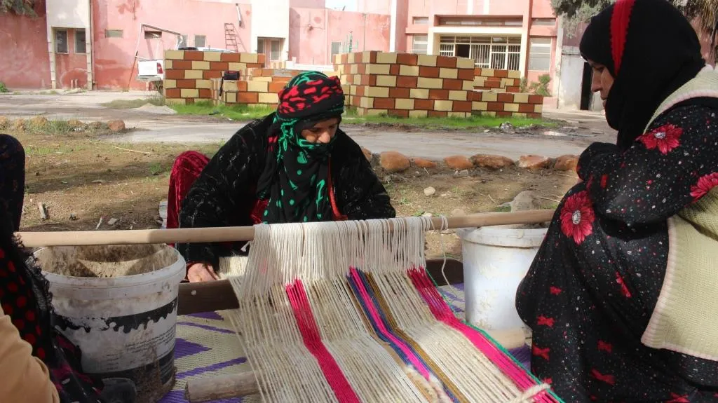 ​​​​​​​خطوة للحفاظ على ثقافة نسج السجّاد اليدوي