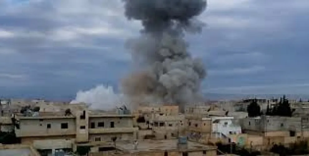 القوات الروسية والنظام السوري يقصفون ريف حلب الشمالي