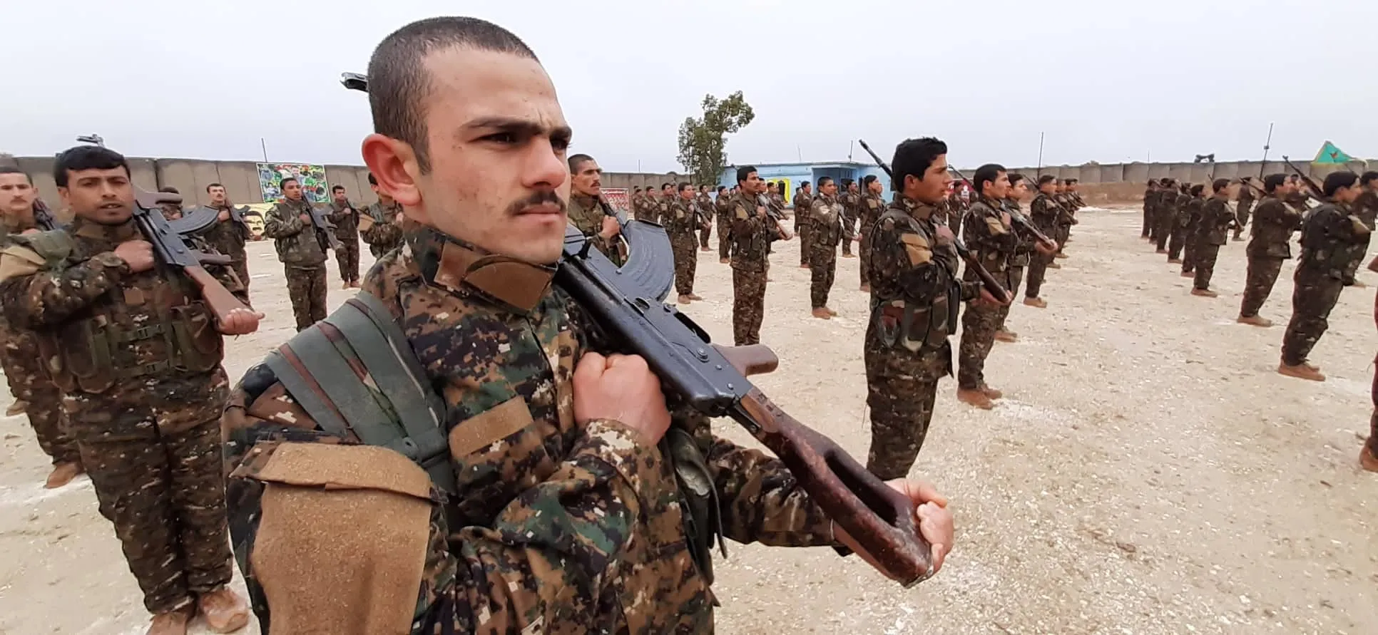مقاتلون جُدد يلتحقون بصفوف مجلس الشدادي العسكري