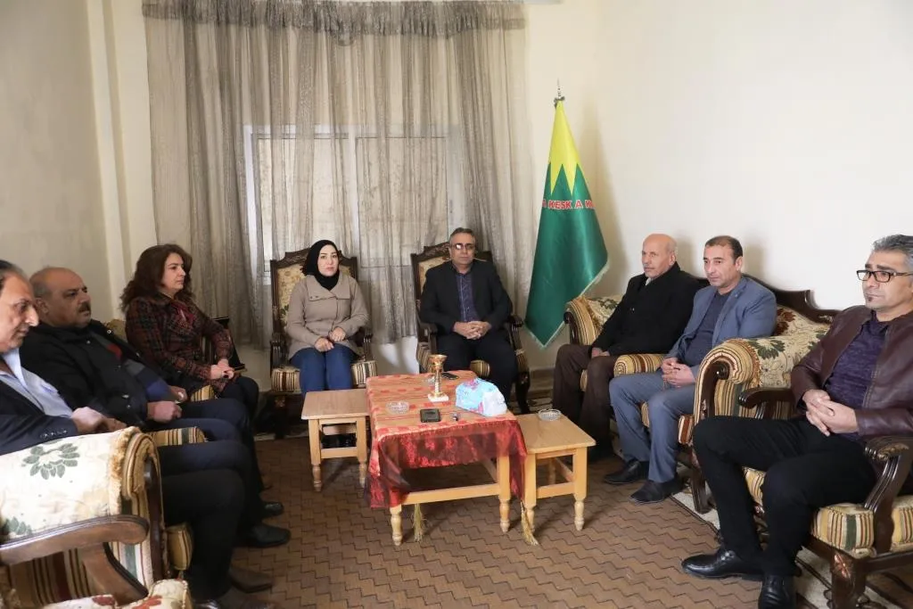 ​​​​​​​اجتماع في إطار السعي لتطبيق مبادرة الوحدة الوطنية الكردية
