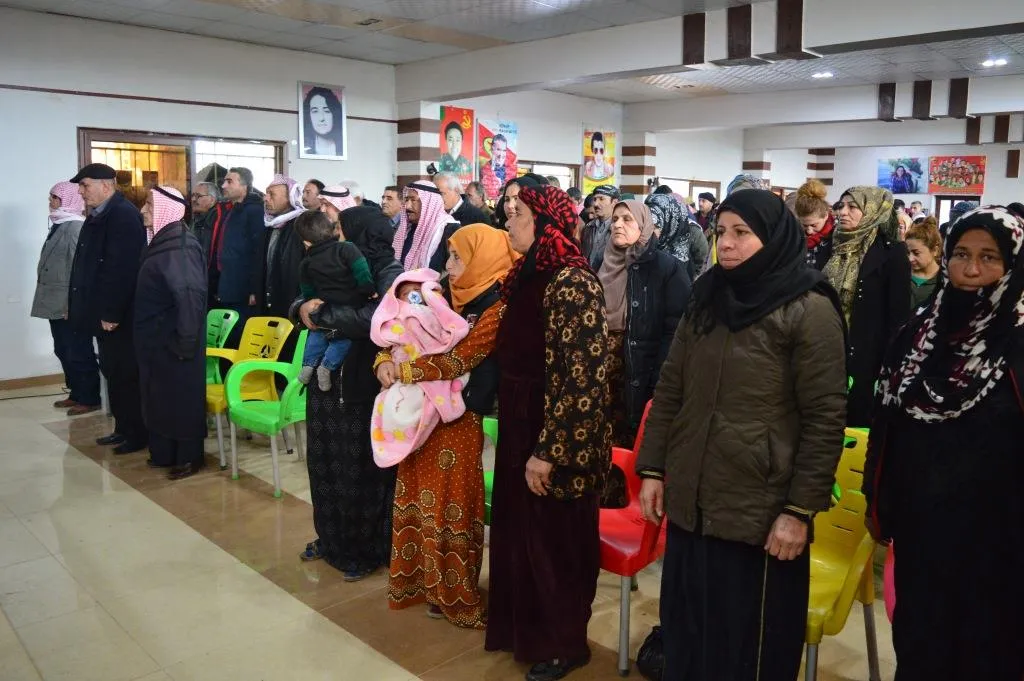 ​​​​​​​تل تمر تستذكر ثمانية من شهداء كانون الثاني خلال المراسم