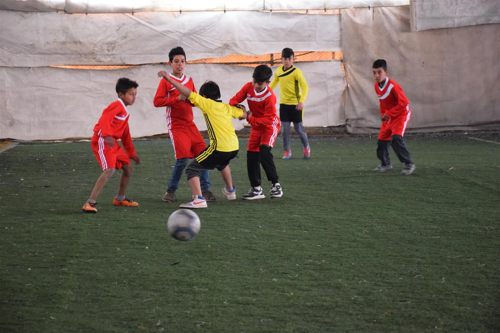 انتهاء دوري مدارس الحسكة لكرة القدم