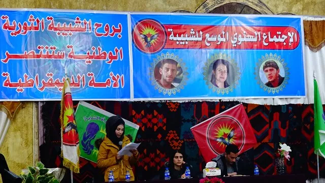 تحتَ شعار "بروح الشّبيبة الثّوريّة والوطنيّة ستنتصرُ الأمّة الدّيمقراطيّة" شبيبة الطّبقة يعقدون اجتماعهم السّنويّ