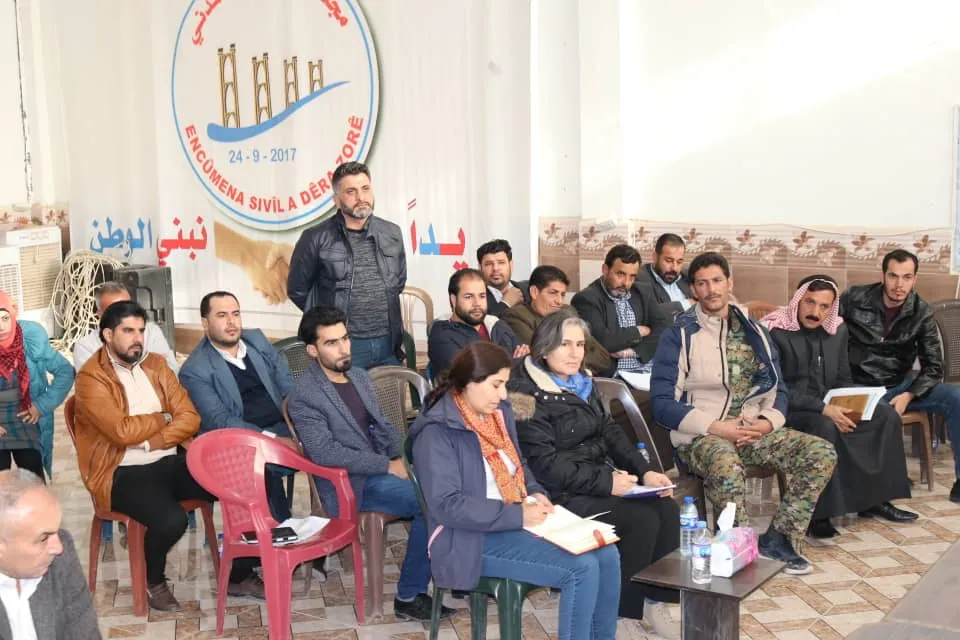 المجلسُ التّنفيذيّ يطّلعُ على سيرِ عمل الإدارة المدنيّة في دير الزّور