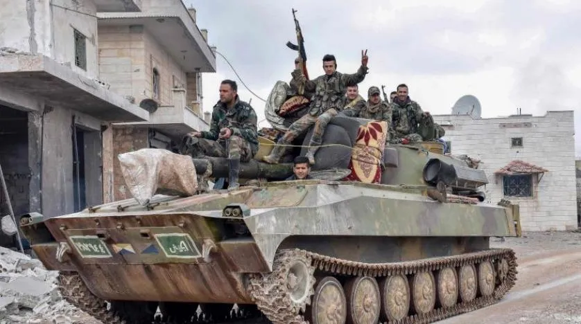 أردوغان يعلن قصف مواقع لقوات النظام