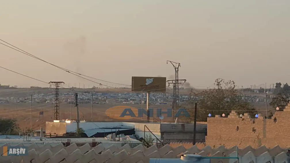 الاحتلال التركي ومرتزقته يقصفون محيط مخيم عين عيسى والطريق الدولي "M4"
