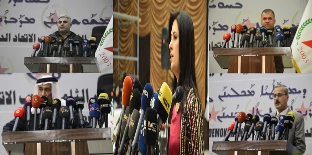 ممثلو الوفود المشاركة يشيدون بدور PYD في ترسيخ الإدارة الذاتية