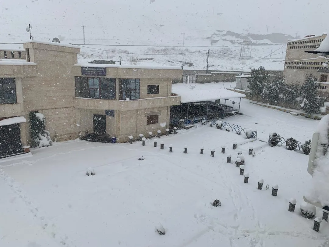 ​​​​​​​توقف حركة معبر سيمالكا بسبب الثلوج