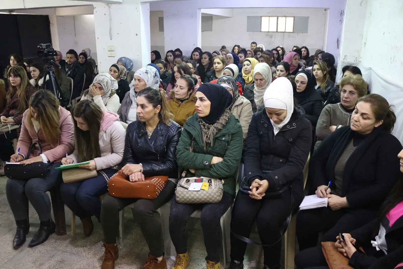 ​​​​​​​اجتماع لمعلمي حلب للتعريف بيوم المرأة العالمي