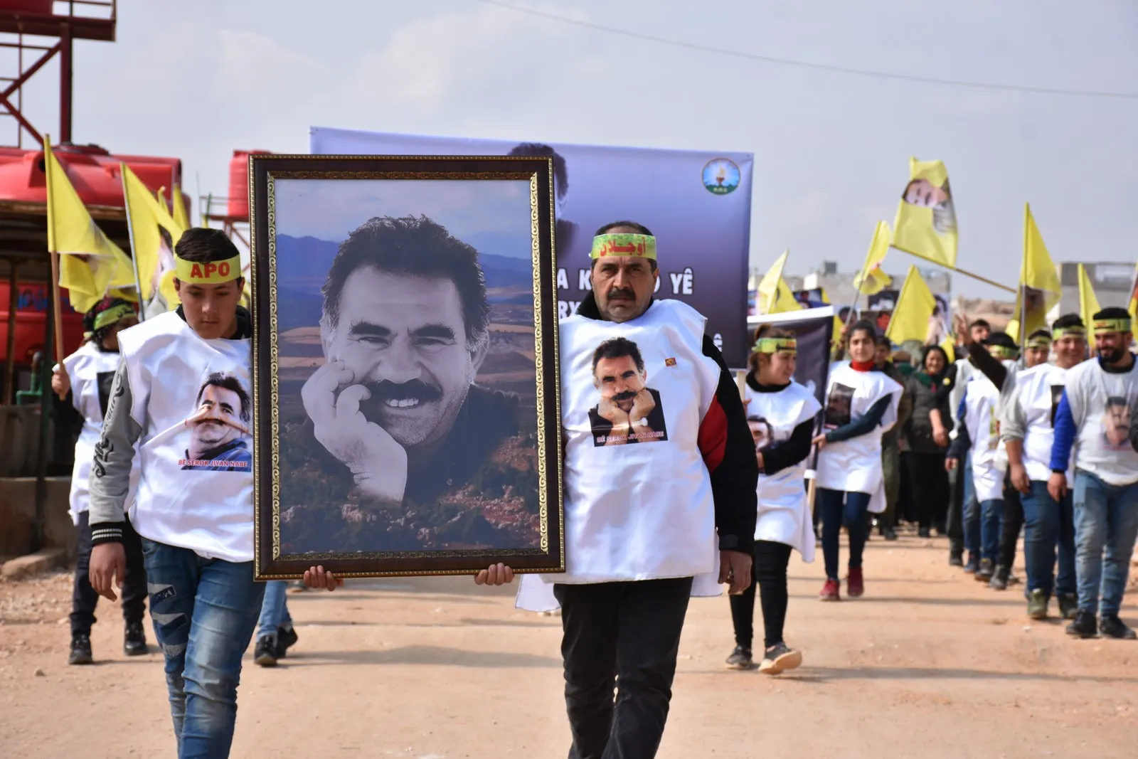 مهجرو عفرين يستنكرون مؤامرة 15 شباط