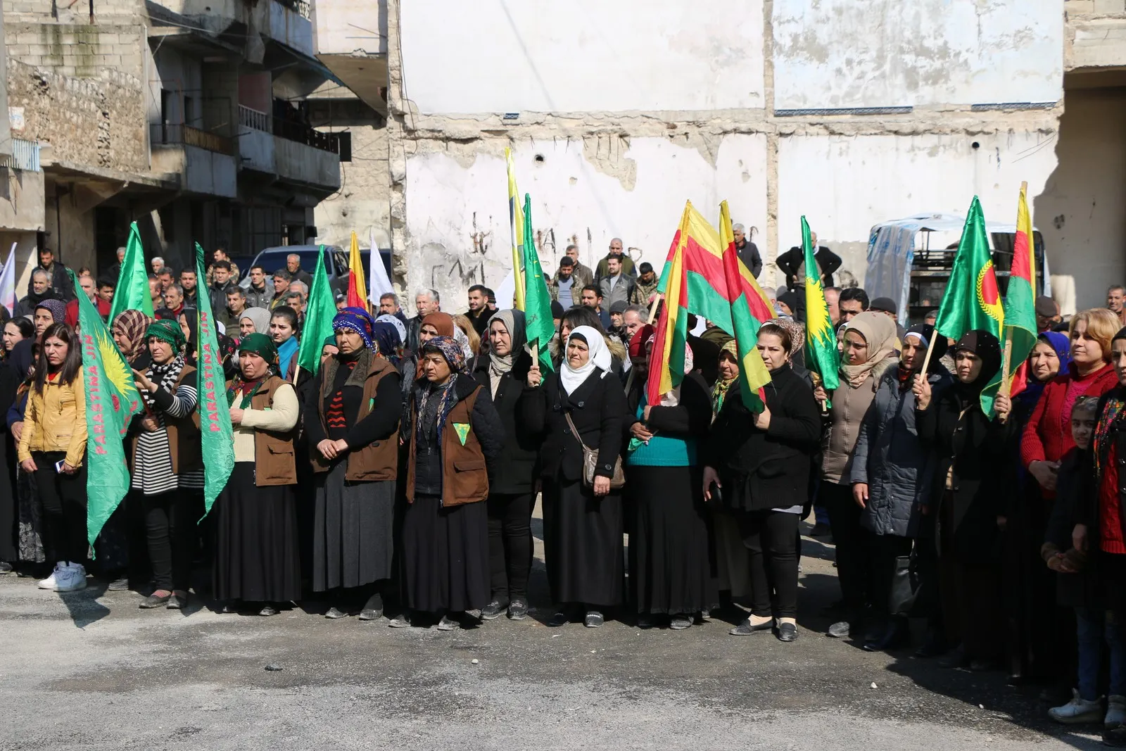 مراسم غيابية في حلب للمقاتل شورش أمانوس