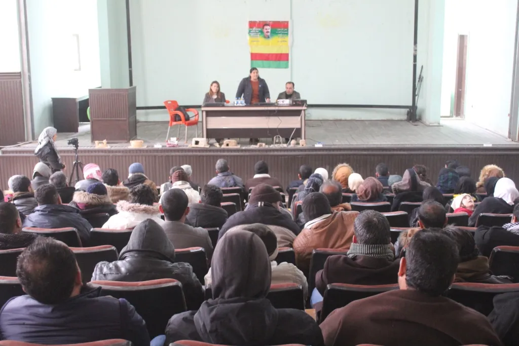 سلسلة من الاجتماعات في كوباني بذكرى المؤامرة الدولية على أوجلان