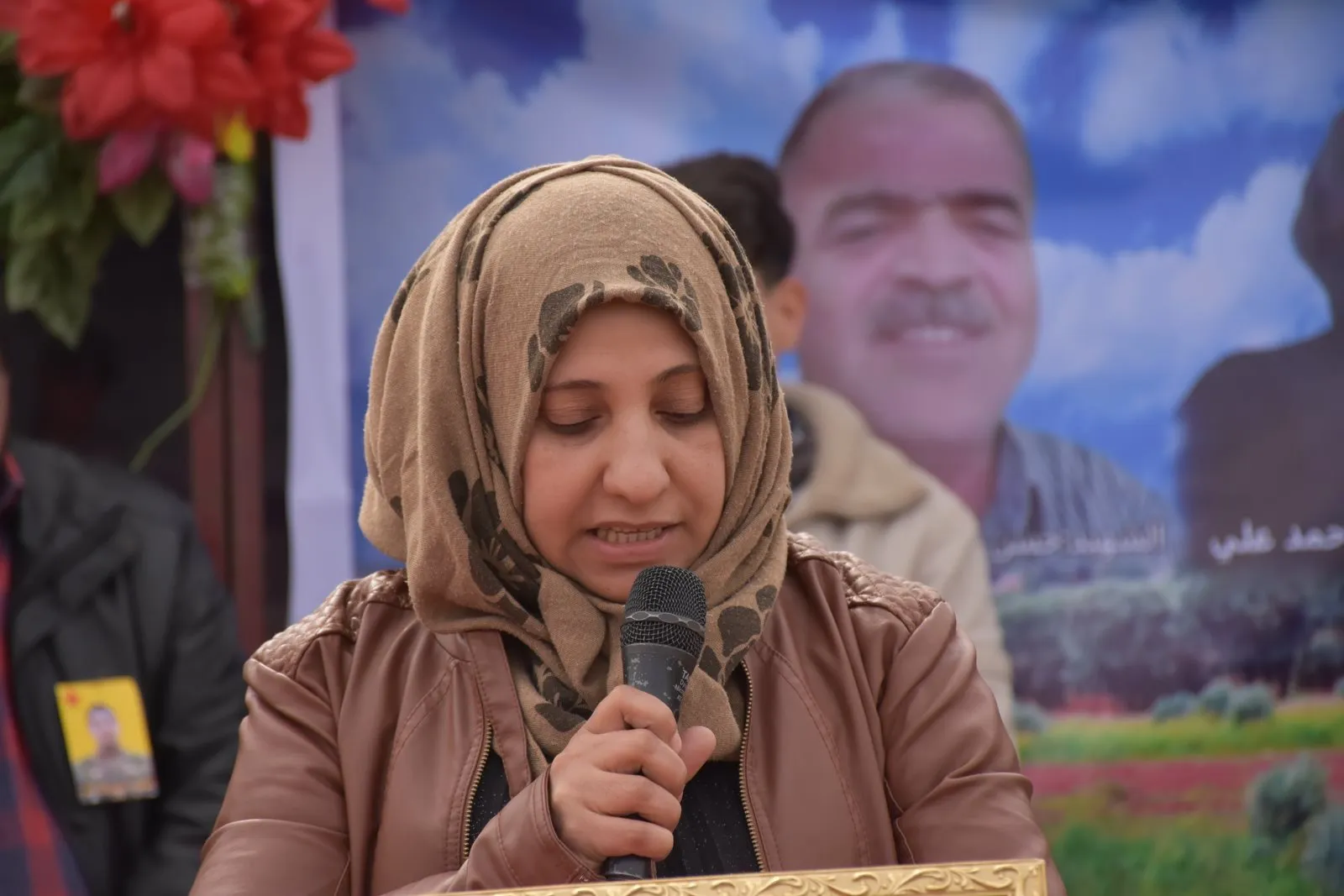أهالي عفرين يتوافدون لخيمة عزاء شهداء مجزرة أقيبة والشهيد دلشير كفر ناصح
