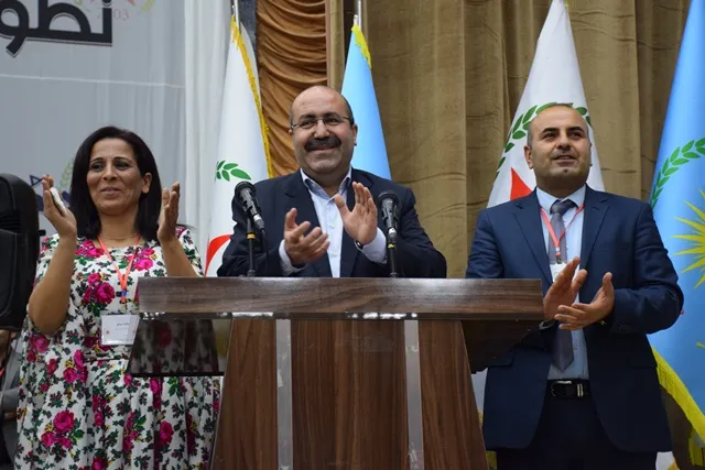 ​​​​​​​انتخاب أنور مسلم وعائشة حسو كرئاسة مشتركة لحزب الاتحاد الديمقراطي