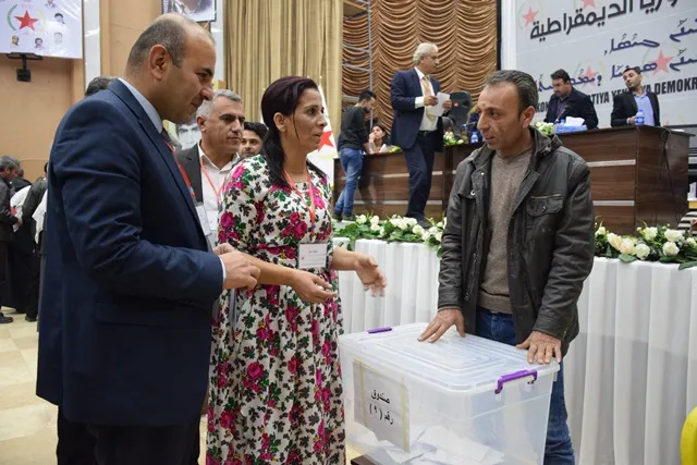 اختتام أعمال المؤتمر الثامن لحزب الاتحاد الديمقراطي بانتخاب المجلس العام