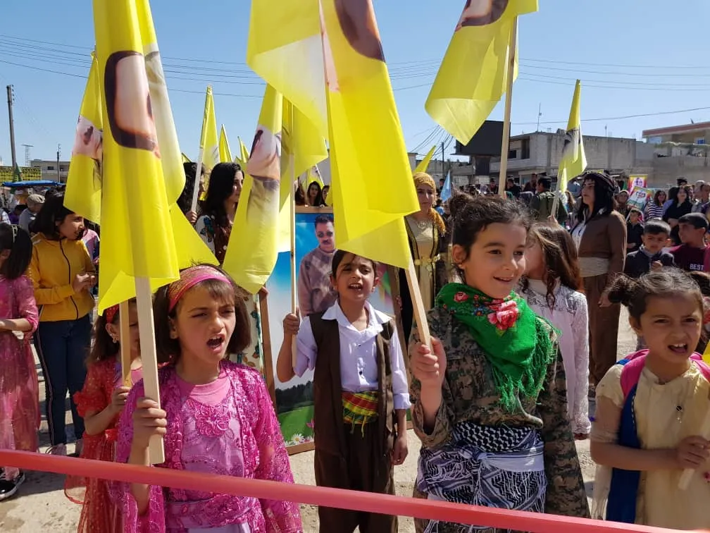 ​​​​​​​انطلاق فعاليات احتفالية الثامن من آذار في كوباني وحلب