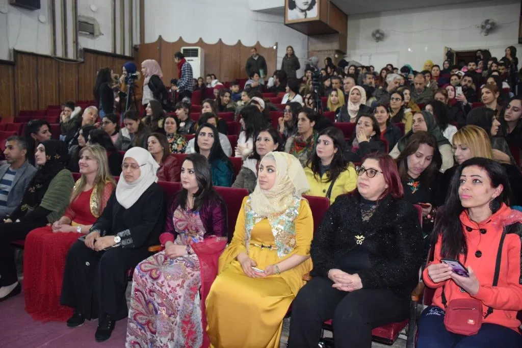 ​​​​​​​بشعار "المرأة نبض الثقافة" انطلقت فعاليات مهرجان أدب وفن المرأة في إقليم الجزيرة