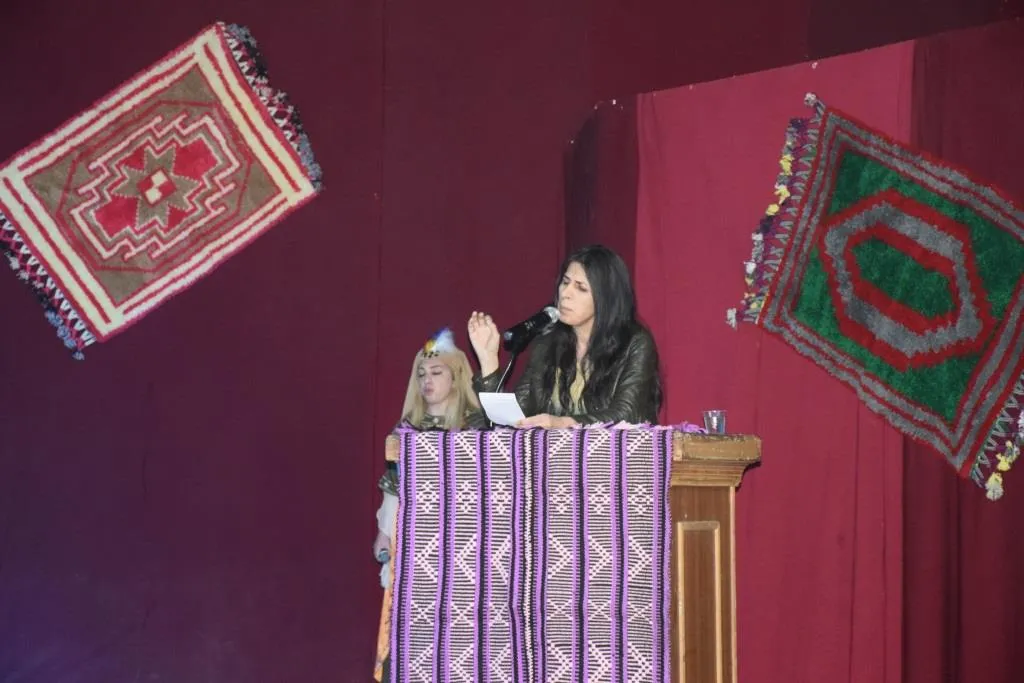 ​​​​​​​بشعار "المرأة نبض الثقافة" انطلقت فعاليات مهرجان أدب وفن المرأة في إقليم الجزيرة