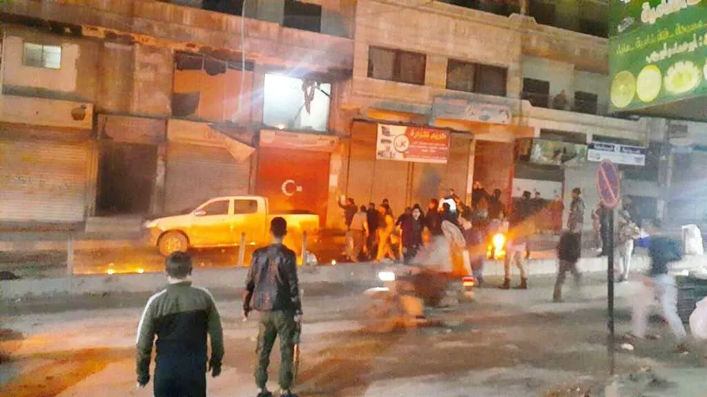 ​​​​​​​انفجار قوي في مدينة عفرين