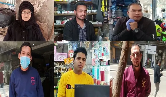 كساد وتوقف حركة البيع والشراء في الأسواق المصرية بسبب كورونا