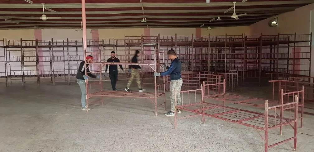 ​​​​​​​تكافل اجتماعي بمواجهة كورونا ..مواطن يضع صالته في خدمة هيئة الصحة