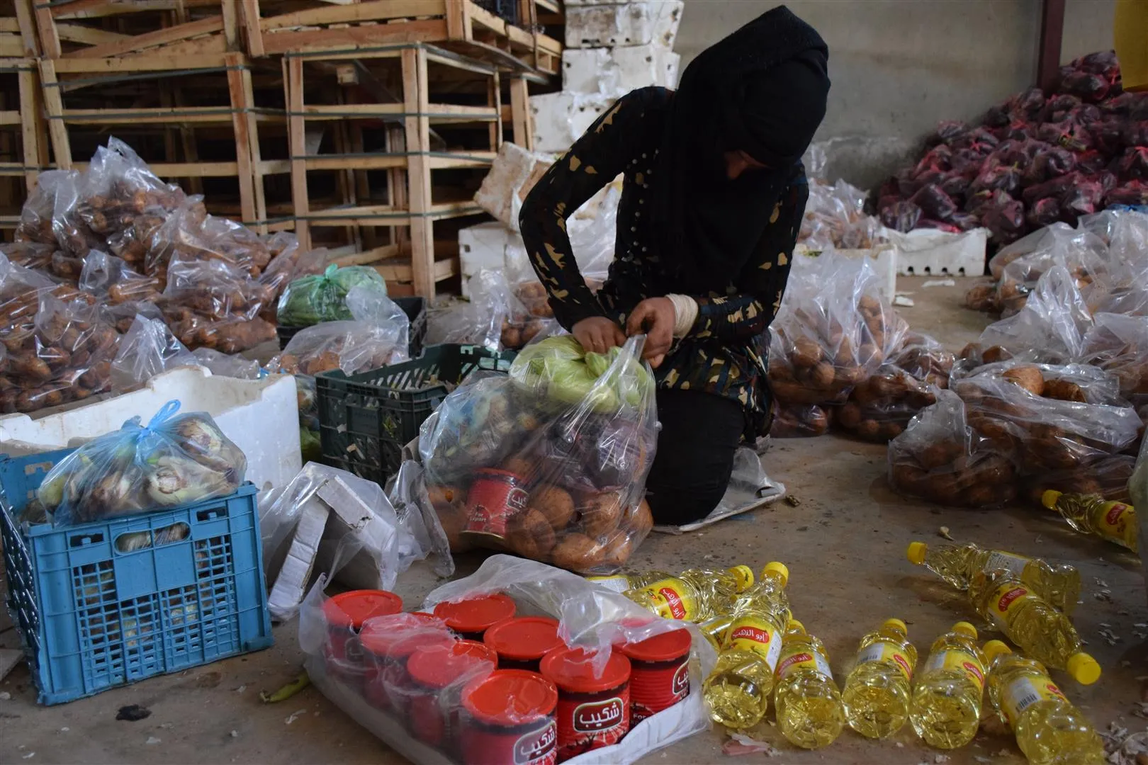 ​​​​​​​مبادرة خيرية من تجار الحسكة لمساعدة المُهجّرين في مراكز الإيواء