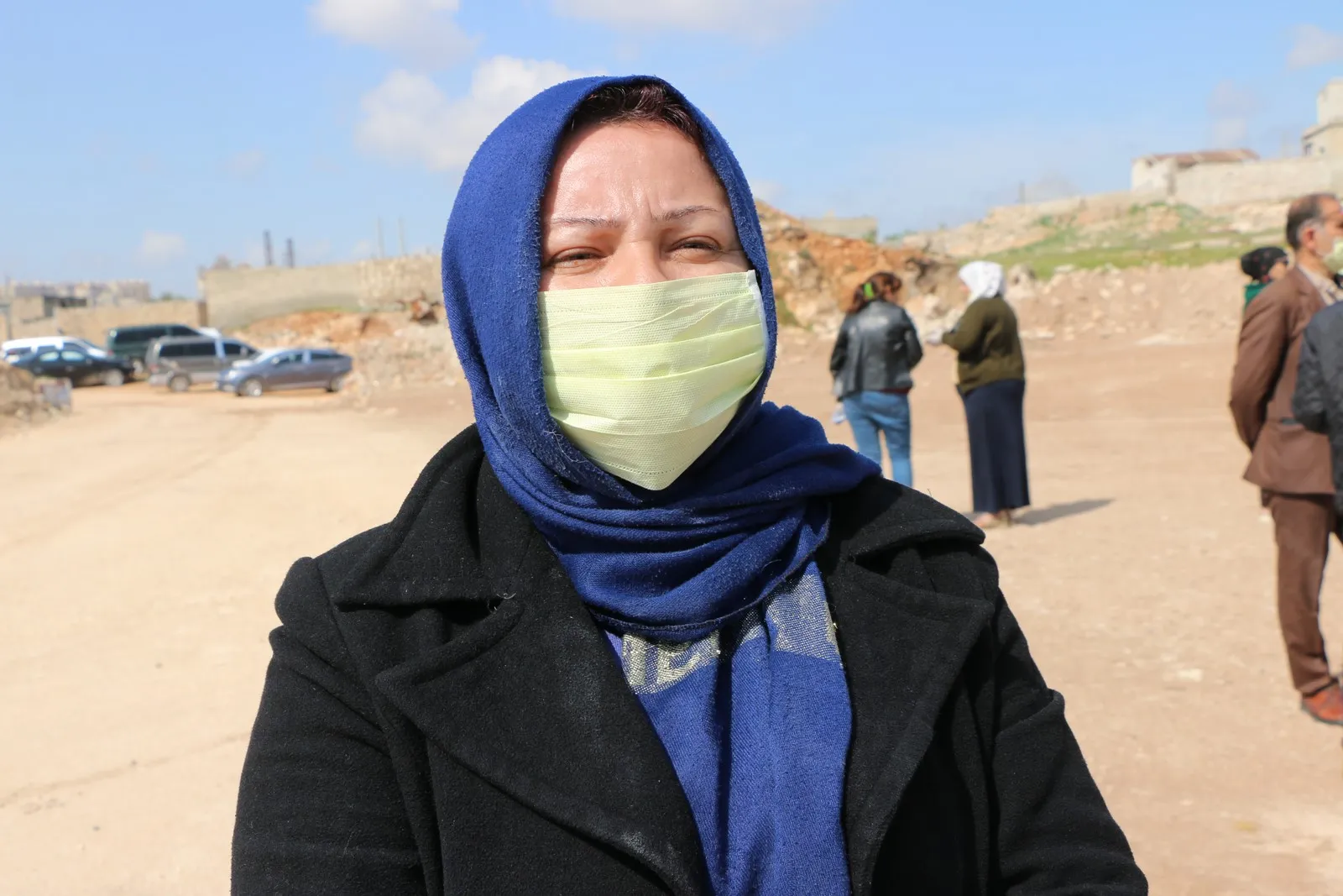 بمناسبة الـ 4 من نيسان زارعة الأشجار في مزار الشهداء بحلب