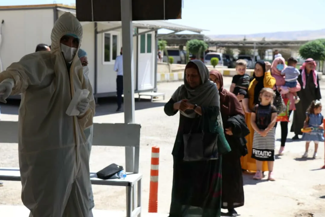 معبر سيمالكا يستقبل العائدين من باشور كردستان
