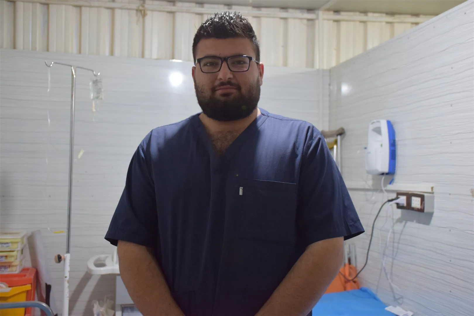 ​​​​​​​المنظمات تهمل عملها في إنشاء العزل الصحي ولأسباب مجهولة في مخيم الهول 