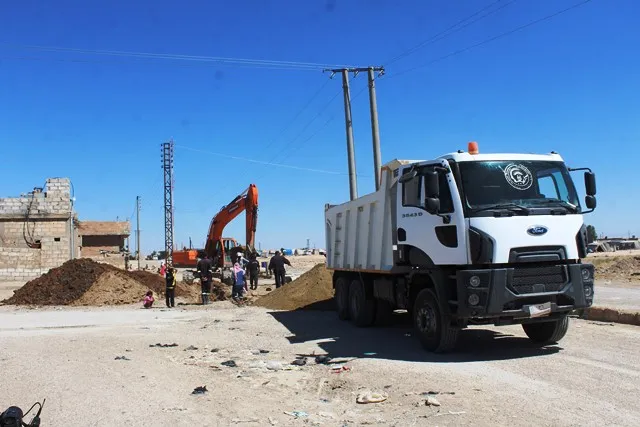 مشروع بطول 4 كم لحل مشكلة الصرف الصحي في الشدادي