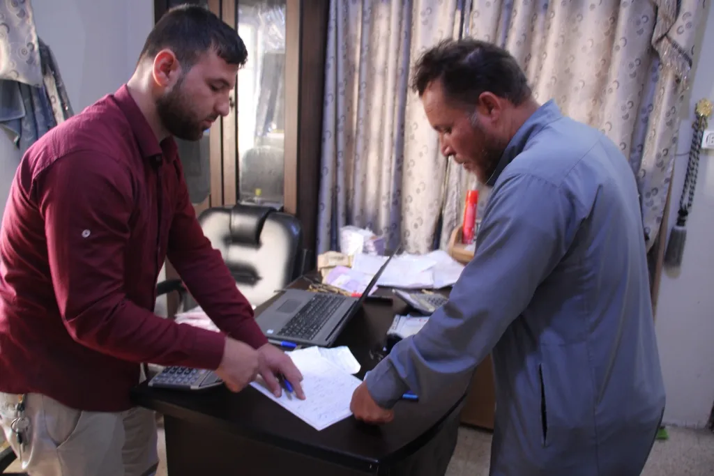 مركز شراء الحبوب في منبج يبدأ بصرف فواتير القمح للمزارعين