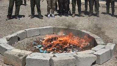 في يومها العالمي ضبط كميات كبيرة من المخدرات خلال العام