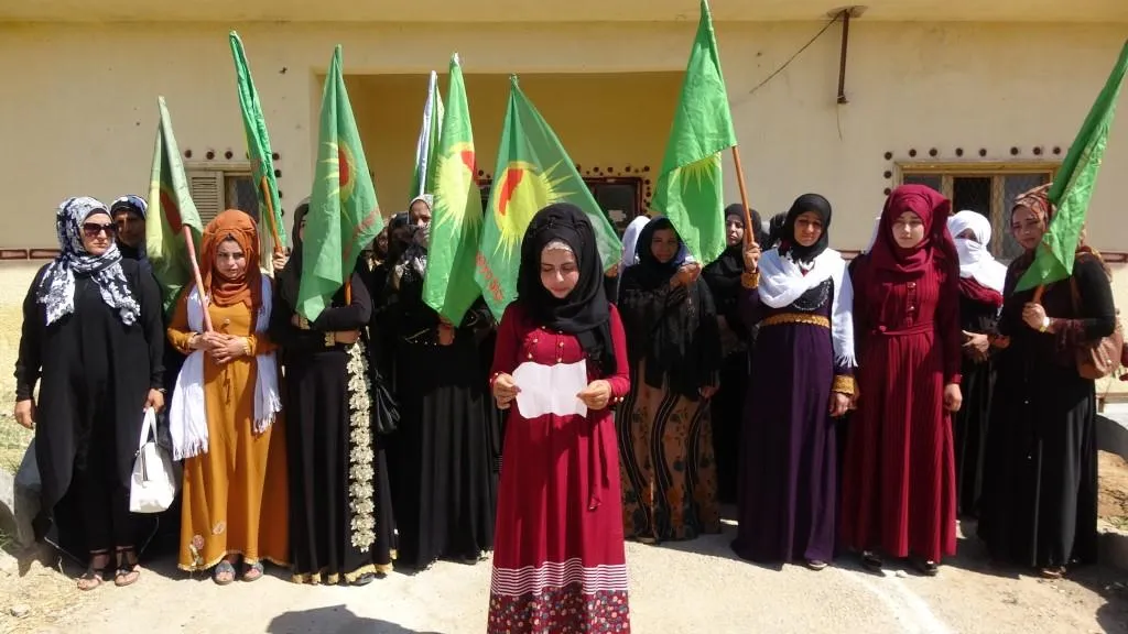 ′على المنظّمات النّسائيّة والحقوقيّة الانتفاضة ضدّ ممارسات الاحتلال التّركيّ′