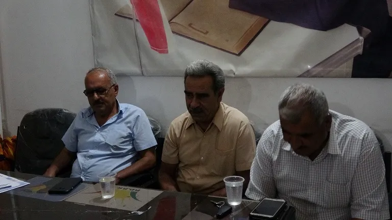 المنصة الجماهيرية تجتمع مع الحزب التقدمي الديمقراطي في ديرك