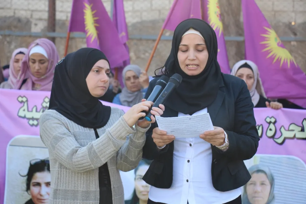 ​​​​​​​بيانات ووقفات احتجاجية تنديداً بمجازر الاحتلال التركي بحق المرأة