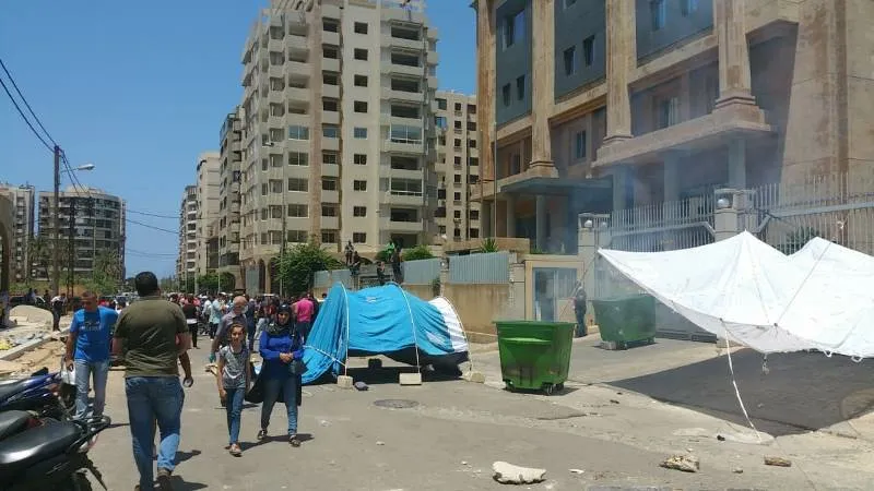 ​​​​​​​لبنان.. اعتصام شمال البلاد وقوى الأمن والجيش تتدخل