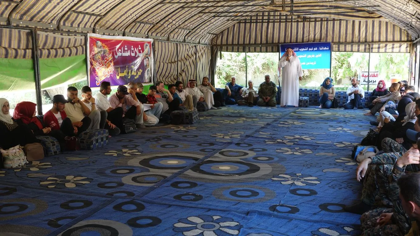 من خيم الاعتصام: البطولات التي أبدتها المرأة لم ترق للفاشية التركية