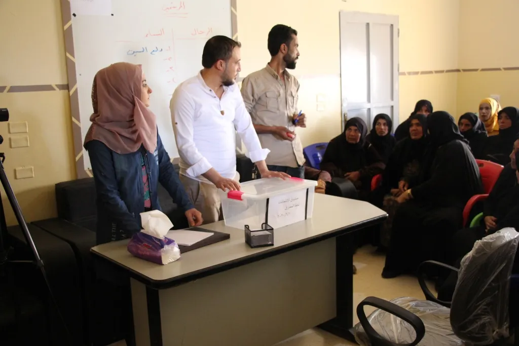 انتخاب رؤساء مشتركين جدد لمجالس الخطوط في منبج