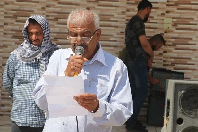 تشييع الشهيد عيد العمر إلى مثواه الأخير في الشدادي