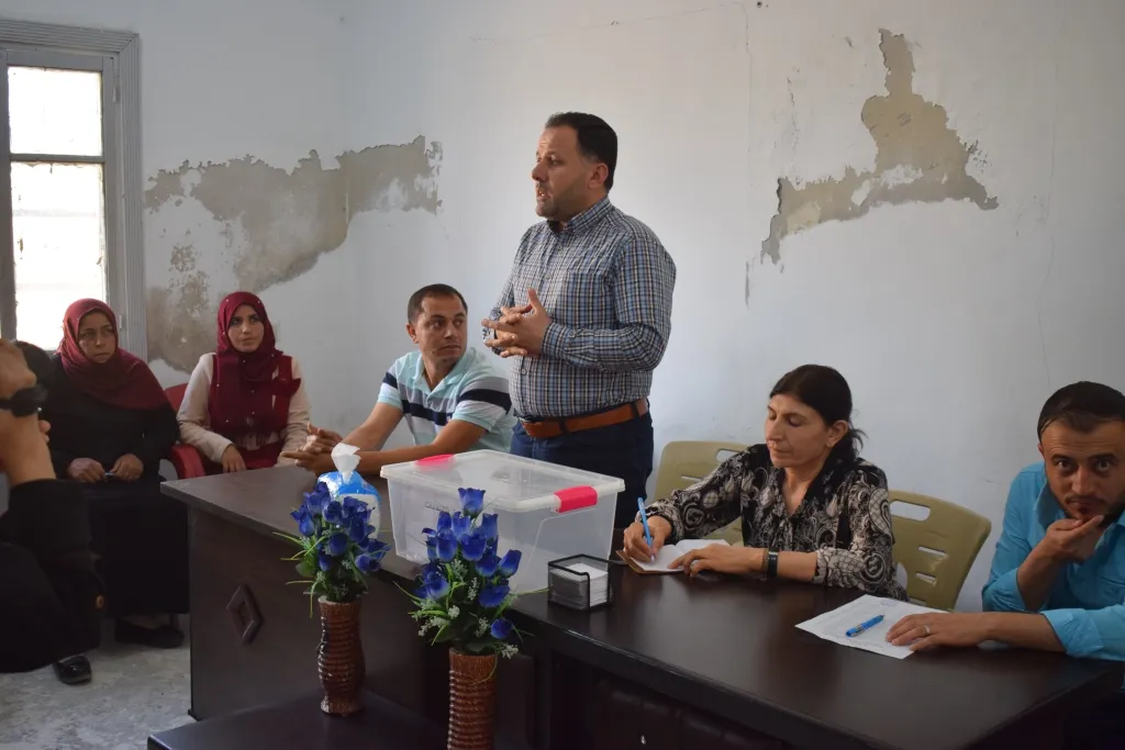 انتهاء حملة انتخاب رؤساء مشتركين للمجالس المدنية في منبج